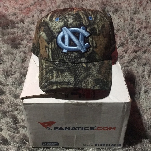 North Carolina Tar Heels Camo Hat 